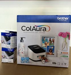 Brand new Brother ColAura VC-500w Printer