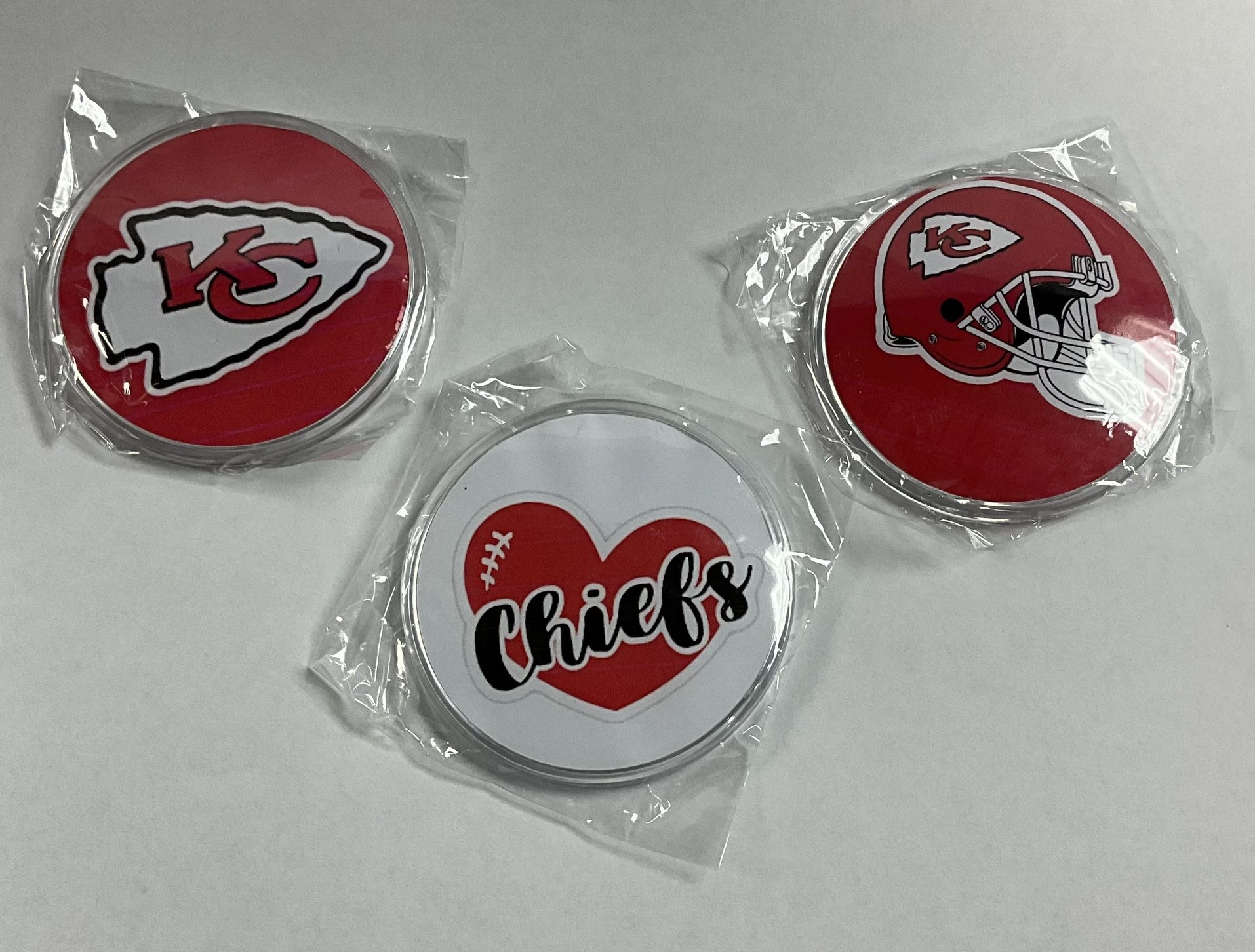 Kansas City Chiefs Buttons 