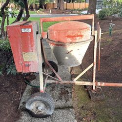 Electric Cement Mixer 