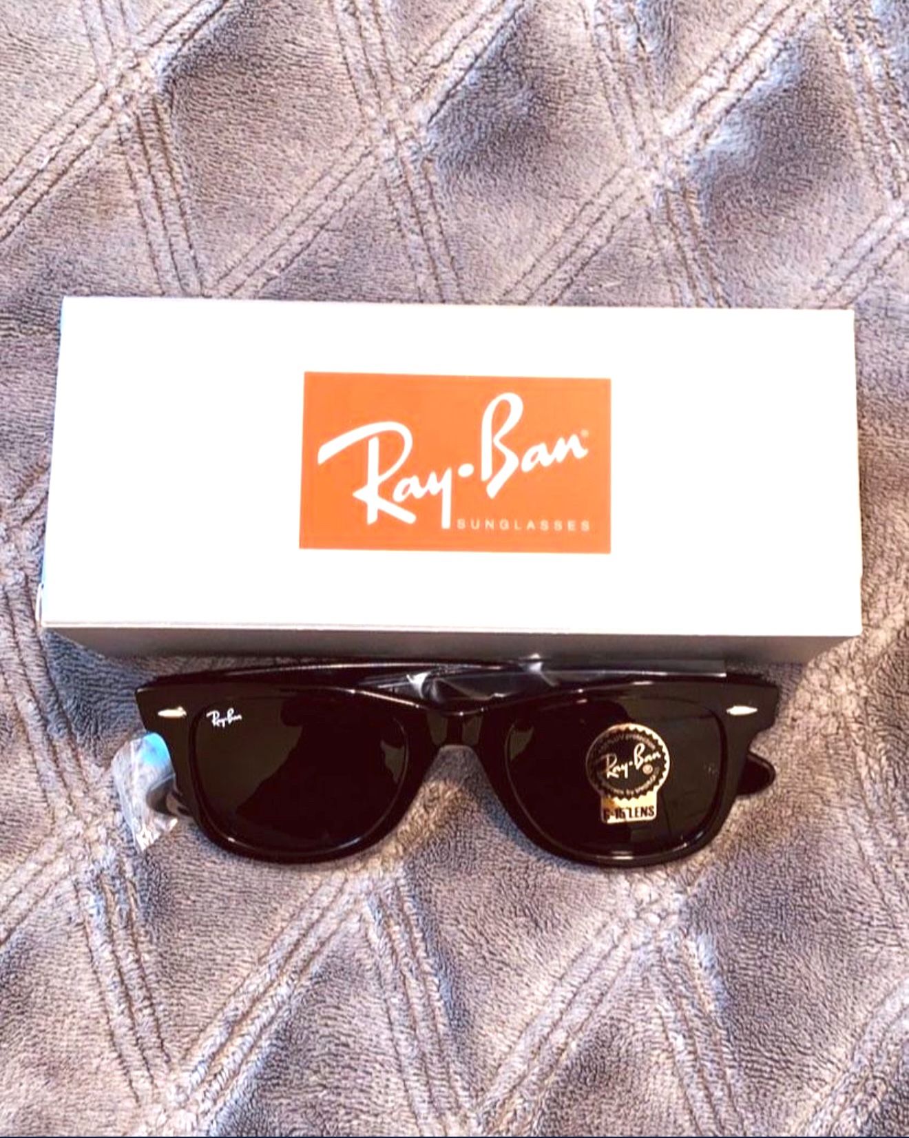 RayBan WAYFARER TORTOISE  Sunglasses 50MM AUTHENTIC
