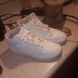White Air Force Ones 