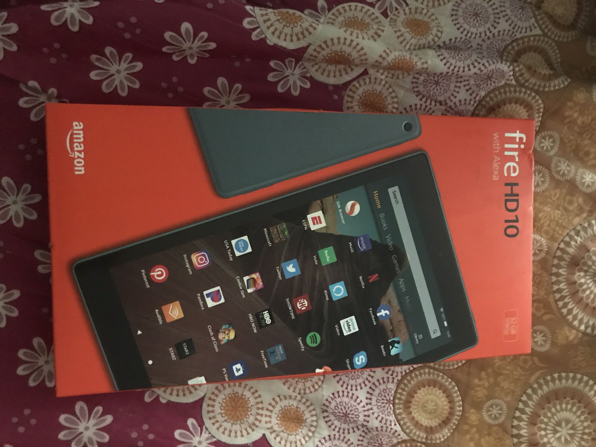 A fire HD 10 tablet brand new never used