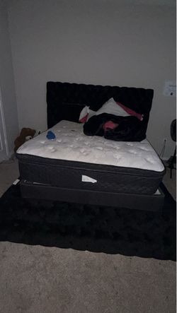 Bed frame & mattress
