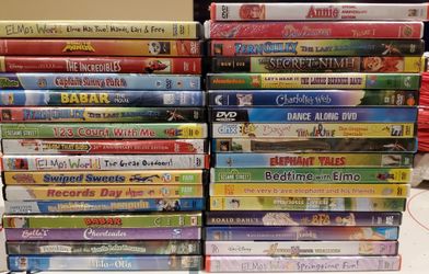 CHILDREN'S DVD MOVIES