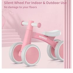 Baby Balance Bike (Pink)