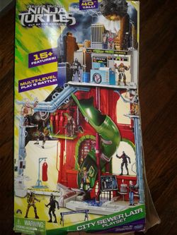 Ninja turtles playset