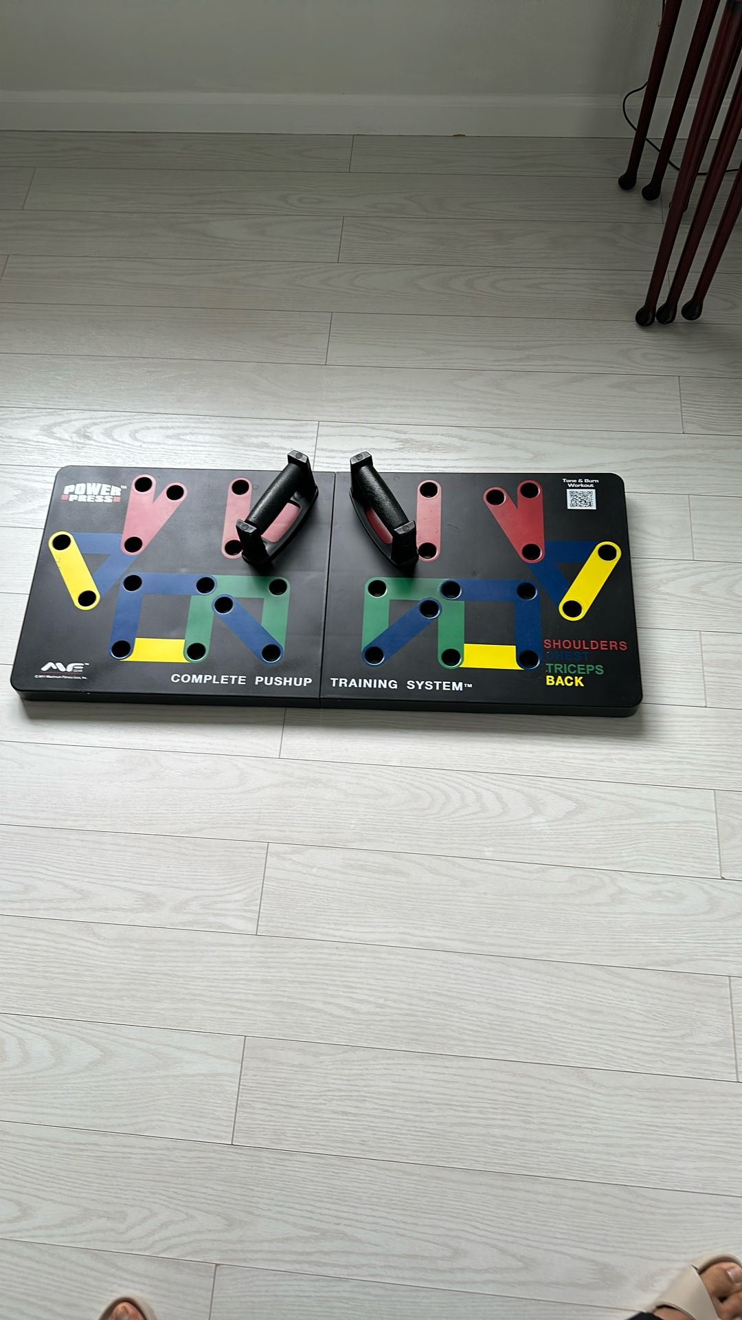 Push Up Board. Home Workout