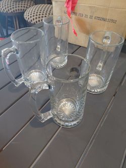 Glass Beer Drink Mugs