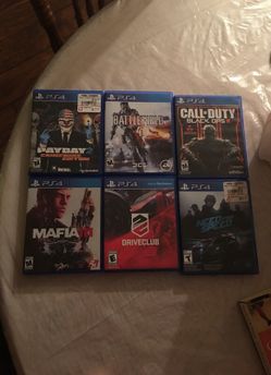 Ps4 games