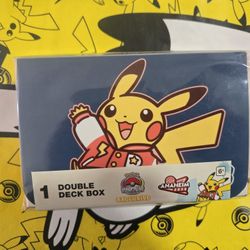 Pokemon Worlds Pikachu deck box Anaheim 2025