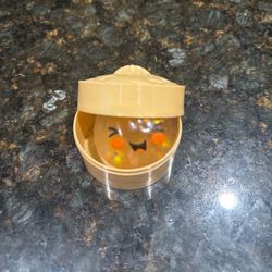Gold “Starlight” squishy mystery dumpling Glitter