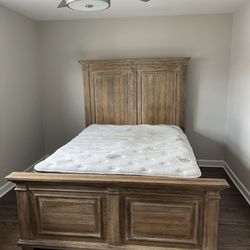 Queen Bed frame And 8 Drawer Dresser