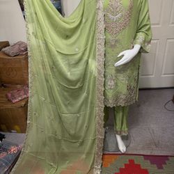 Party Wear Chiffon Dress