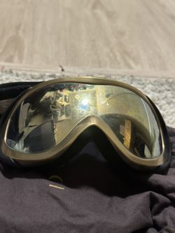 Black And Gold Gucci Goggles