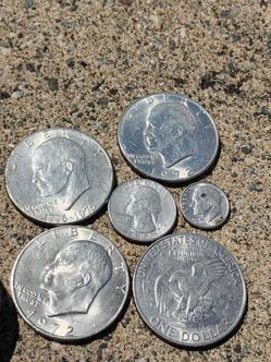Eisenhower Dollar coins