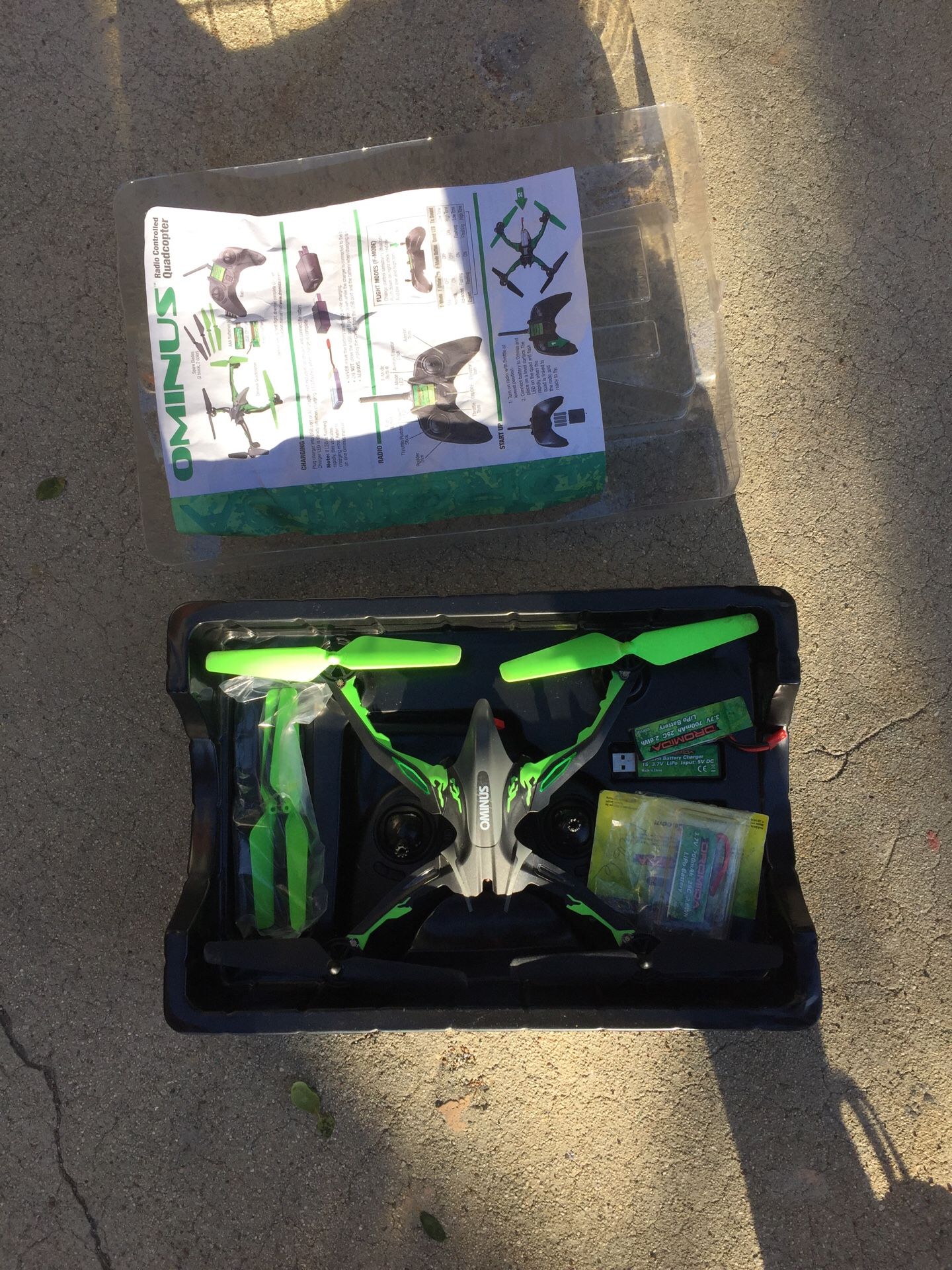 Ominus Radio Controlled Quadcopter Drone