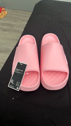 Nike pink slides size 6 $25 obo