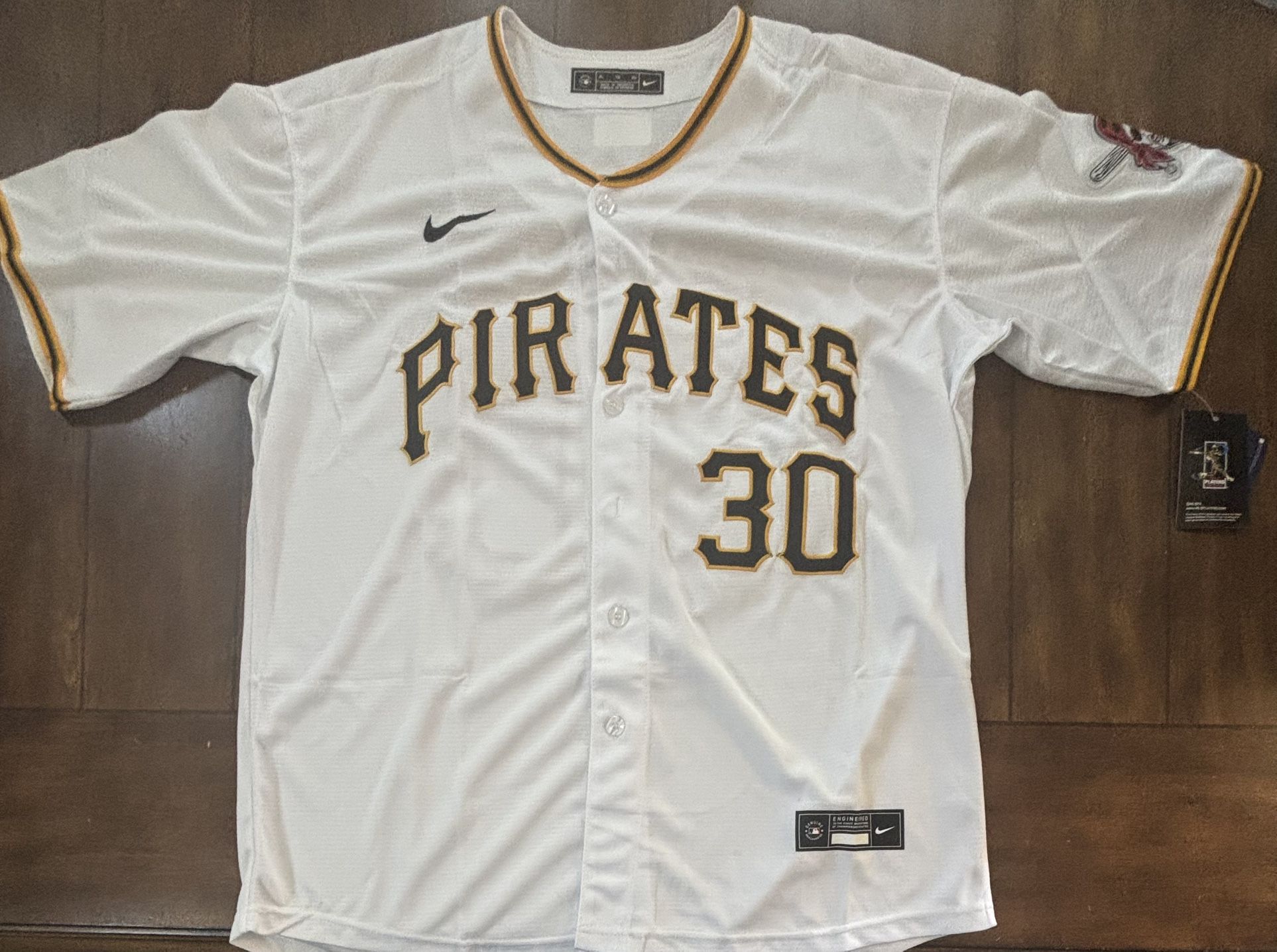 Pittsburgh Pirates Paul Skenes White Adult XL Jersey NWT