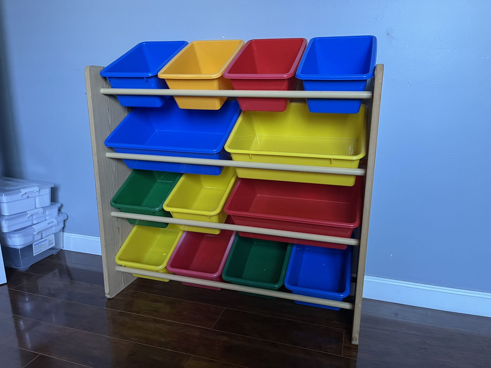 Kids Cubby Toy Storage Organizer