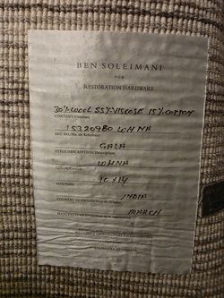 Restoration Hardware Ben Soleimani Rug
