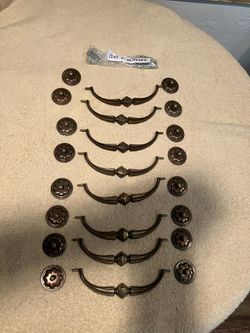 8 Brass Swing Handles/pulls 