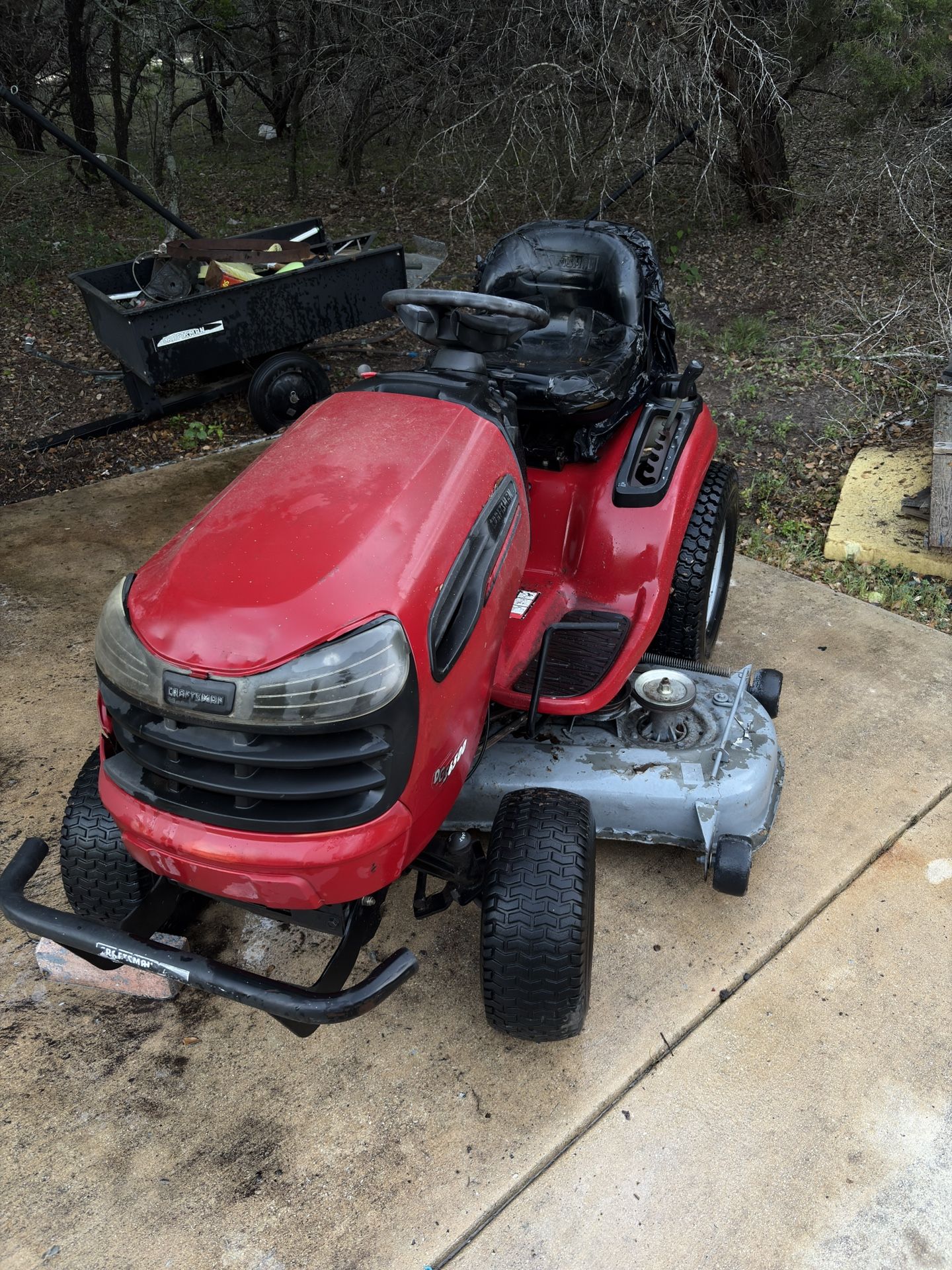 Craftsman Dgs 6500 Attachments Craftsman DGS 6500 Mower