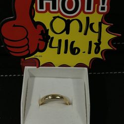 Gold Wedding Band 