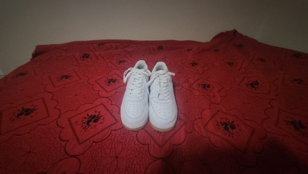 Nike Air Force 1 Low White & Gum Sole