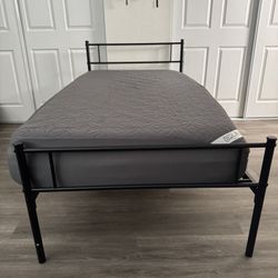 Twin Bed With Mattress