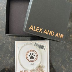 Alex And Ani Dog Bracelet 