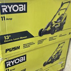 RYOBI 13 in. 11 Amp Corded Electric Walk Behind Push Lawn Mower