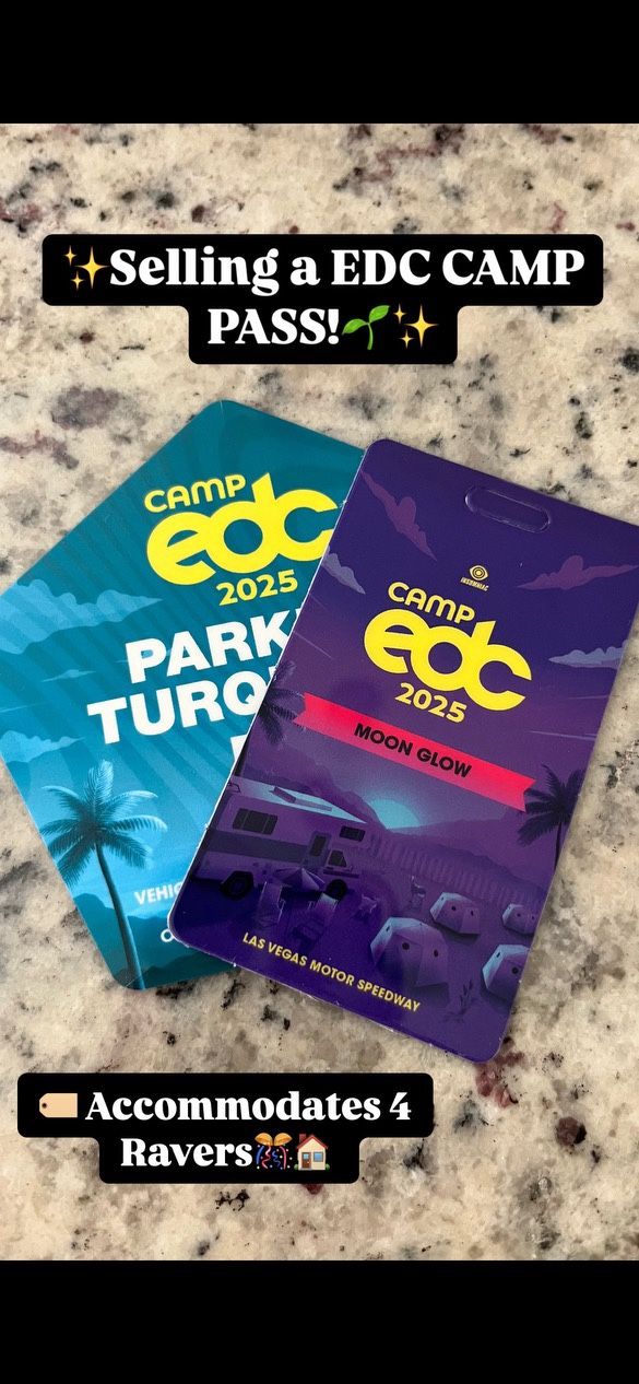 Camp EDC 2025 Pass + Parking 