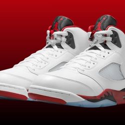 Jordan 5 Fire Red size 10.5,11,12 (NO TRADES PRICE IS FIRM)
