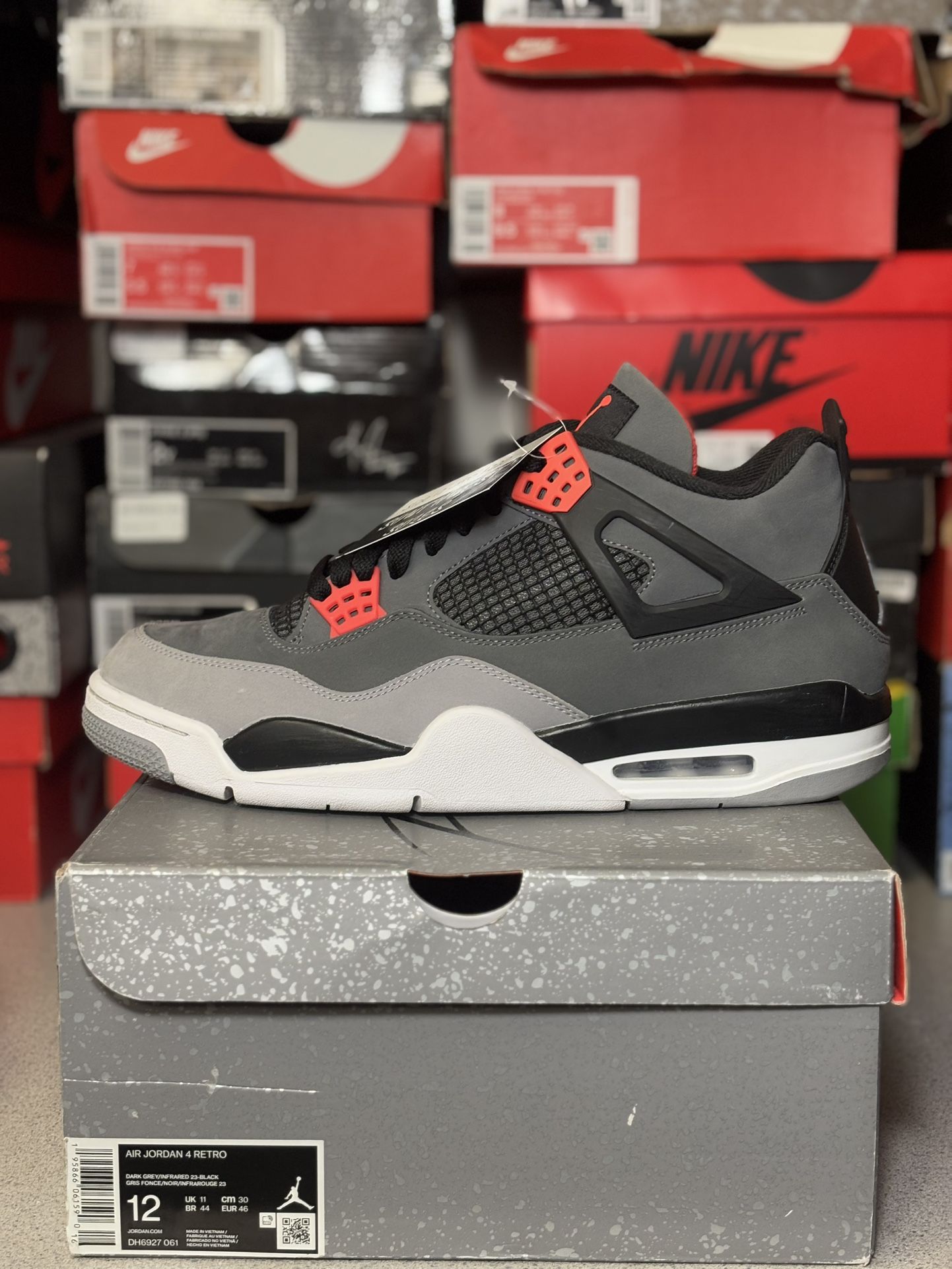 Jordan 4 Infrared Size 12 Men’s
