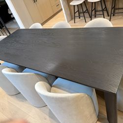 RH Dining table and Chairs