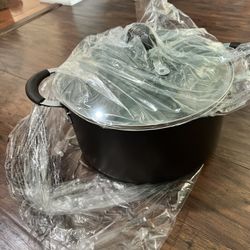 Non-Stick High-Qualified Kitchen Cookware with See-Through Tempered Glass Lids, 5 Quart
