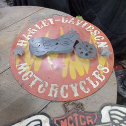 Antique Harley Davidson Signs