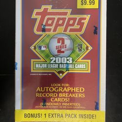 2003 Topps Series 2 MLB Baseball Blaster Box