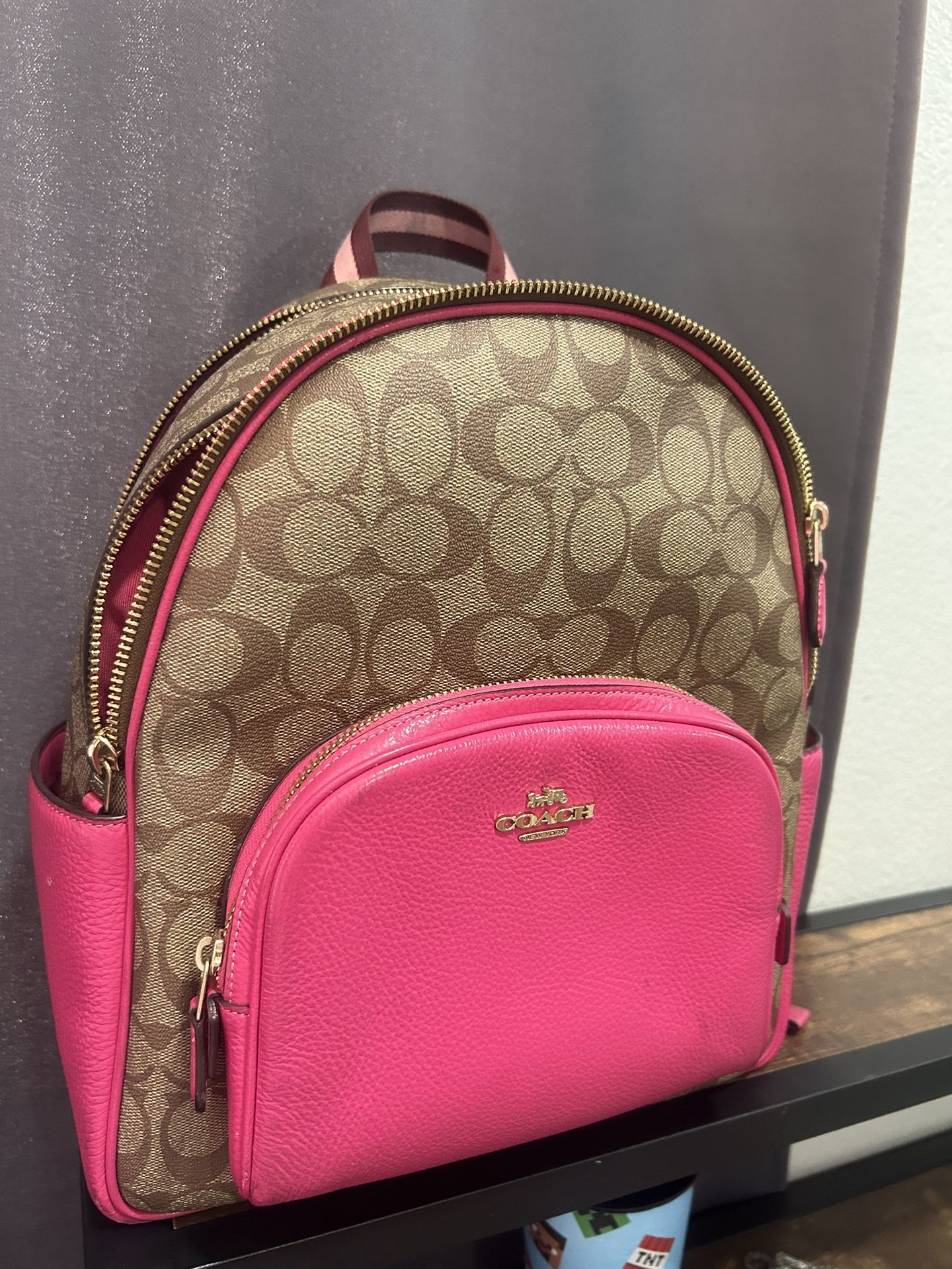 Coach Limited Edition Pink Backpack