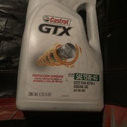 Castrol GTX Motor Oil 15w-40 Brand New