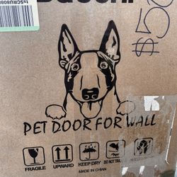 Brand new: Babini pet door For wall