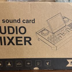 Live Sound Card Audio Mixer