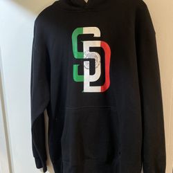 Black San Diego Mexico Logo Hoodie