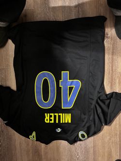 Miller #40 Black football Jersey