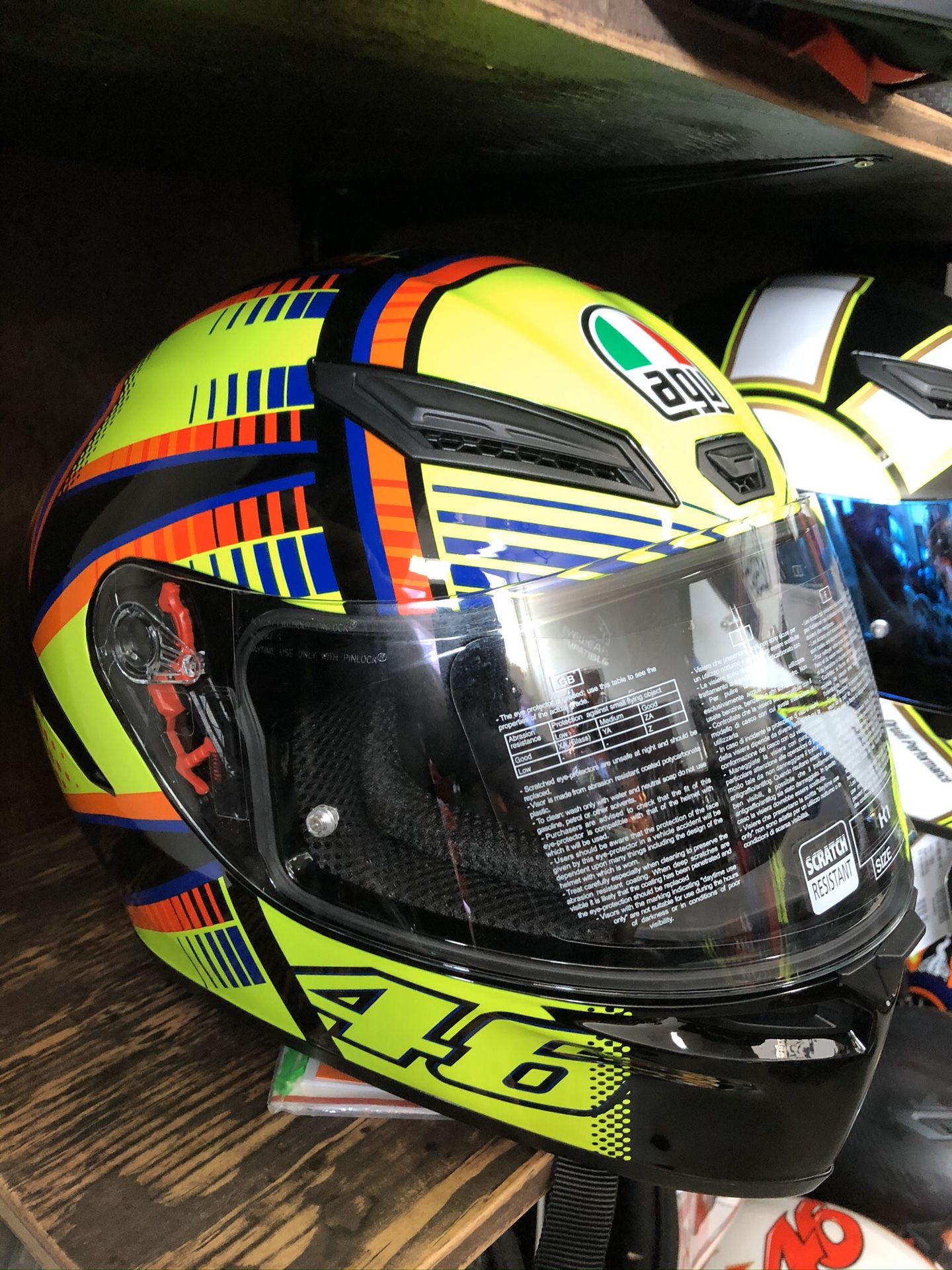 Helmet AGV Valentino Rossi K1 and K3sv