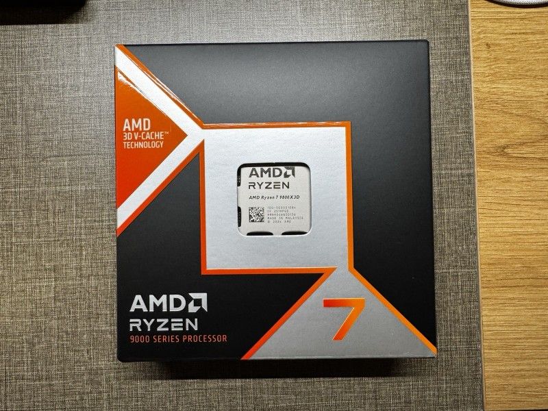 AMD Ryzen 7 9800X3D Granite Ridge AM5 4.70GHz 8-Core Boxed Processorâš¡ Sealed.