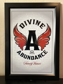13”x19” Framed Faith Poster 3 (Can Personalize & Add Family Name)