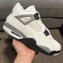 Jordan 4 White Cement 