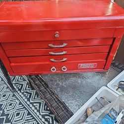Tool Box Vintage  PROTO 1948 W TOOLS 350  W KEY LOCKS  Alot Tools 