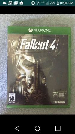 Xbox one Fallout 4
